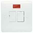 Designa 21SPU13L 13A Switched Fused Spur Connection Unit White with Neon
