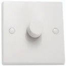 Steeple KPP1X400 1 Gang 2 Way 400W Dimmer White (11DIM4001)