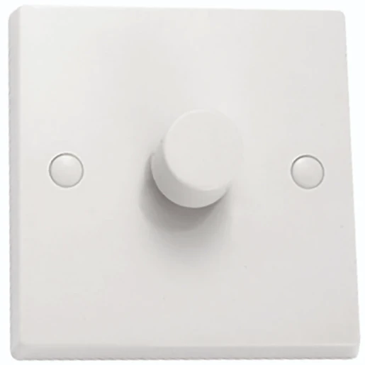 Steeple KPP1X400 1 Gang 2 Way 400W Dimmer White (11DIM4001)