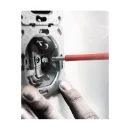Kraftform 100 iS/7 set 1 Screwdriver set Kraftform Plus series 100. Partly with reduced blade diameter, 7 pieces