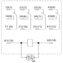 Klippon Relay 4CO 5A 48V DC