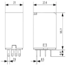 Klippon Relay 4CO 5A 48V DC
