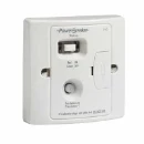 RCD PowerBreaker Fixed Spur Unit White 13A Passive