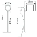 Spike Light GU10 35W Stainless Steel