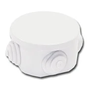 Junction Box Circ Press On Lid Ko 80X40mm Plastic IP44