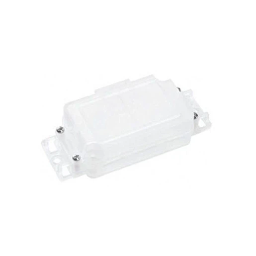 Box Connection 2 Cable Clamps 30A Translucent