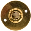 Brass Es/E27 Lampholder Batten Fix