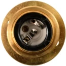 Brass Es/E27 Lampholder Batten Fix