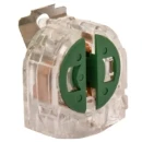 G5 End Fix Lampholder Vertical Pegs + Spring