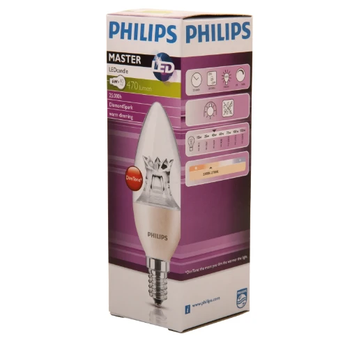 Mas Ledcandle Dt 6-40W E14 B38 Cl