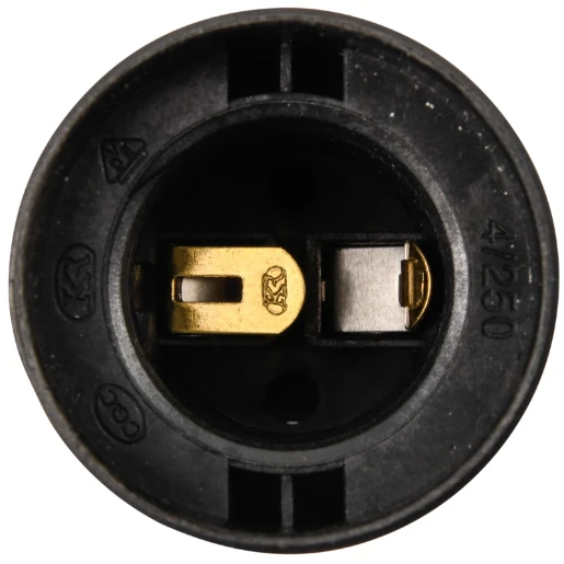 Thermoplastic L/Holder M10 Threaded Blk
