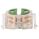 T5 Plastic Lampholder End Fix Snap In Pins