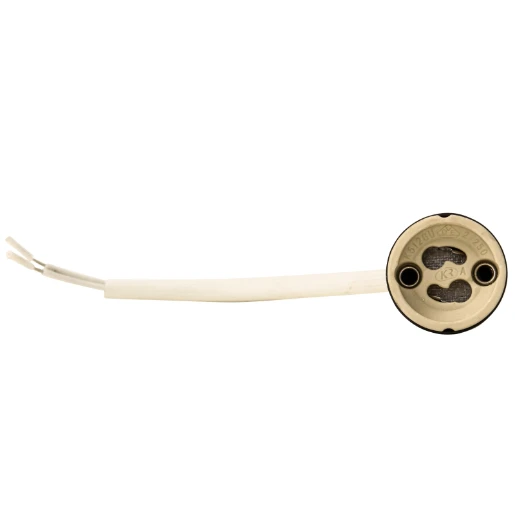 Ceramic Lampholder Gu10 C/W 200Mm Leads