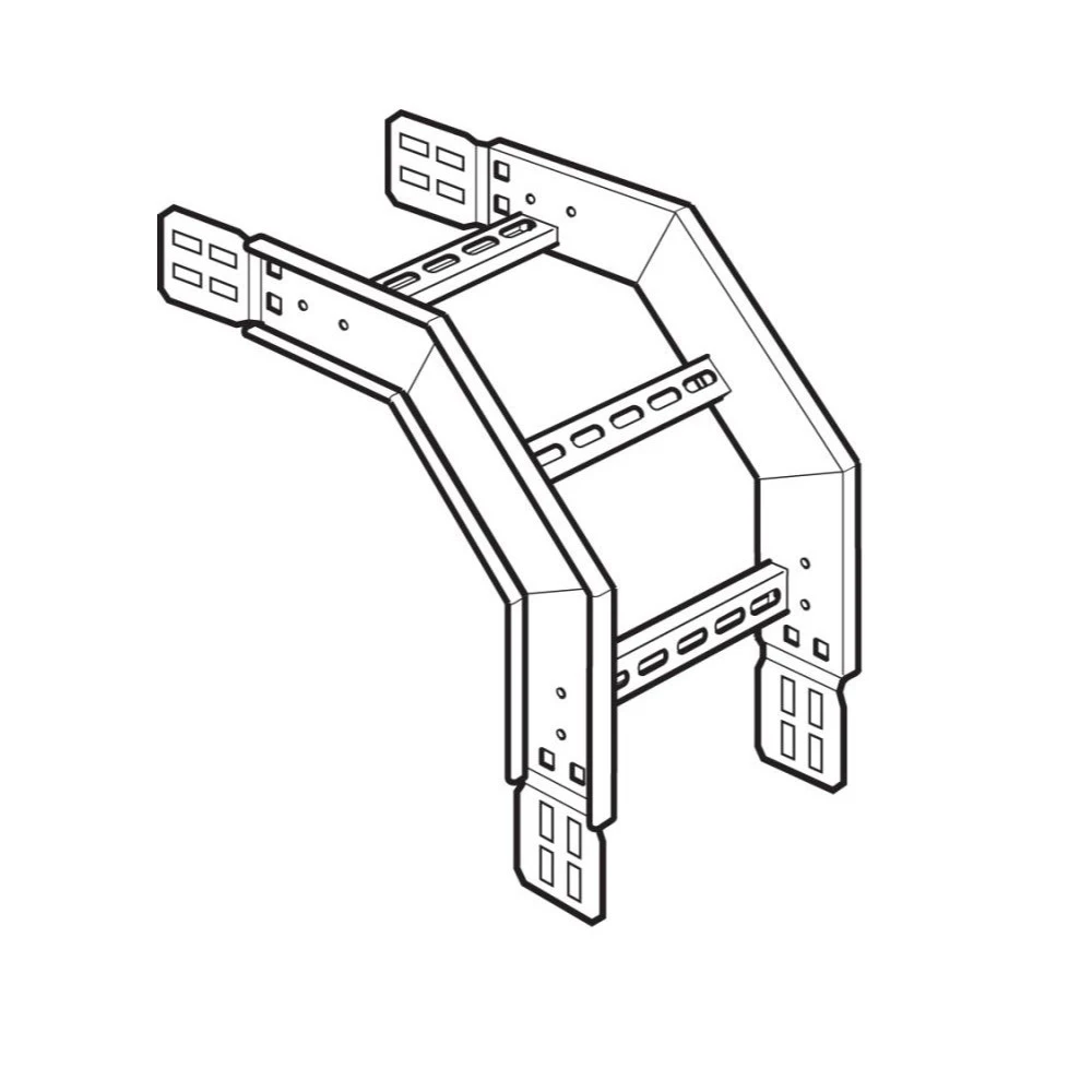 Legrand Bocht/hoekstuk kabelladder Topaz medium duty