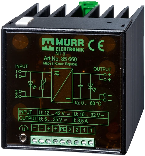 Murrelektronik Gelijkstroomvoedingseenheid NT 3 AC-DC/DC-CONVERTER,