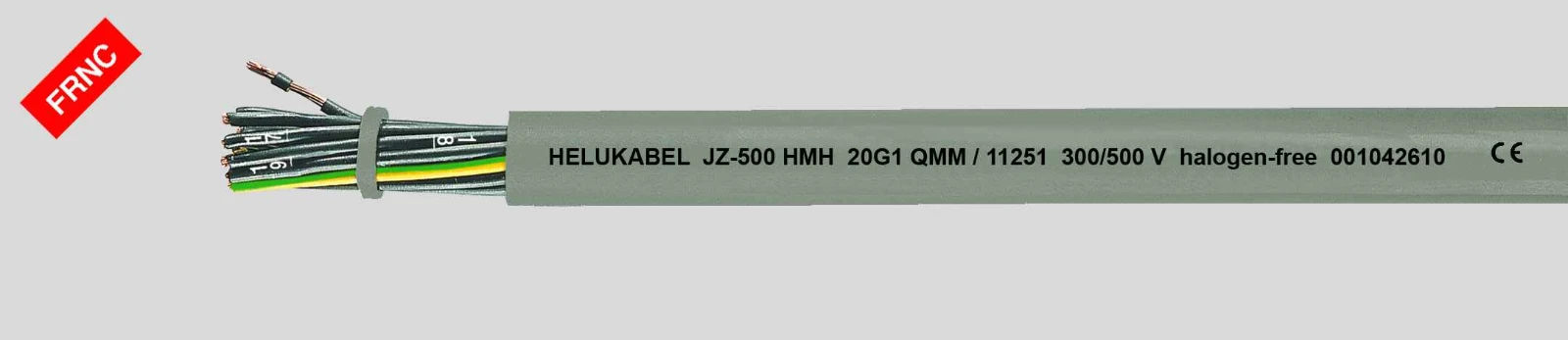 Helukabel Voedingskabel < 1 kV, voor beweegbare toepassingen JZ-500 HMH