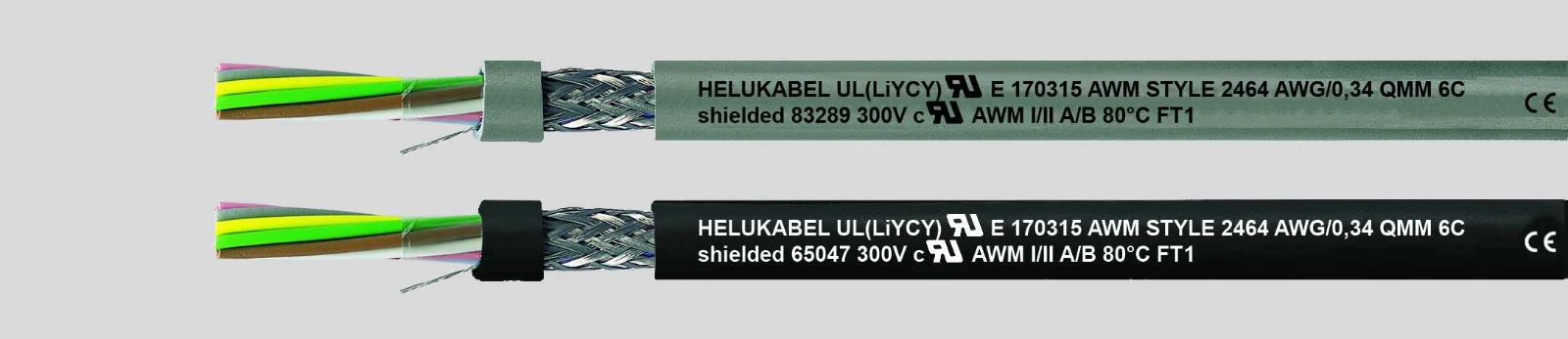 Helukabel Voedingskabel < 1 kV, voor beweegbare toepassingen Command Cable UL (LiYCY)