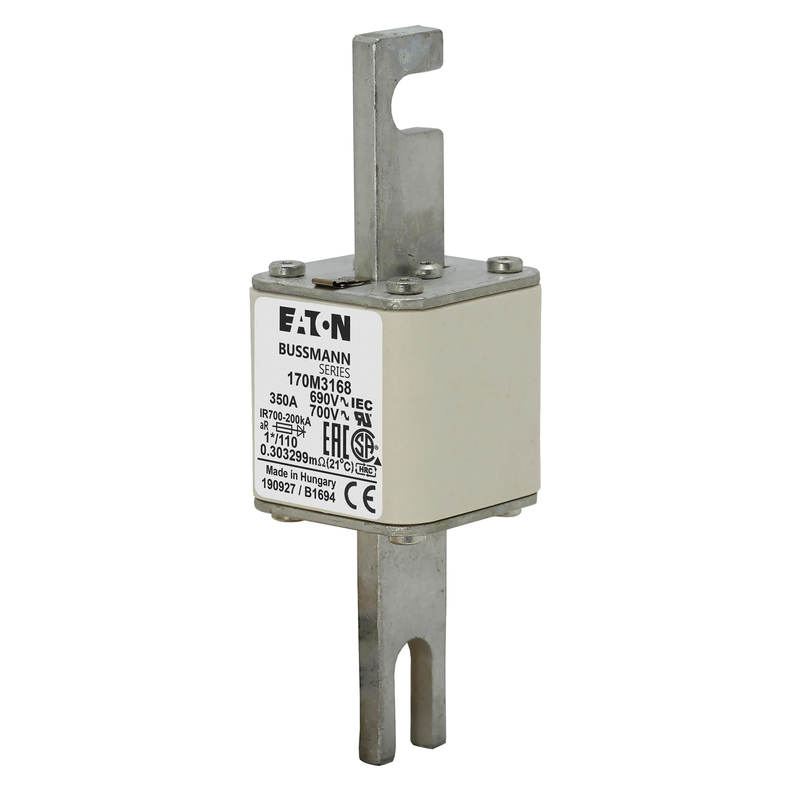 2537902 - Eaton FUSE 350A 690V 1*/110 AR UC