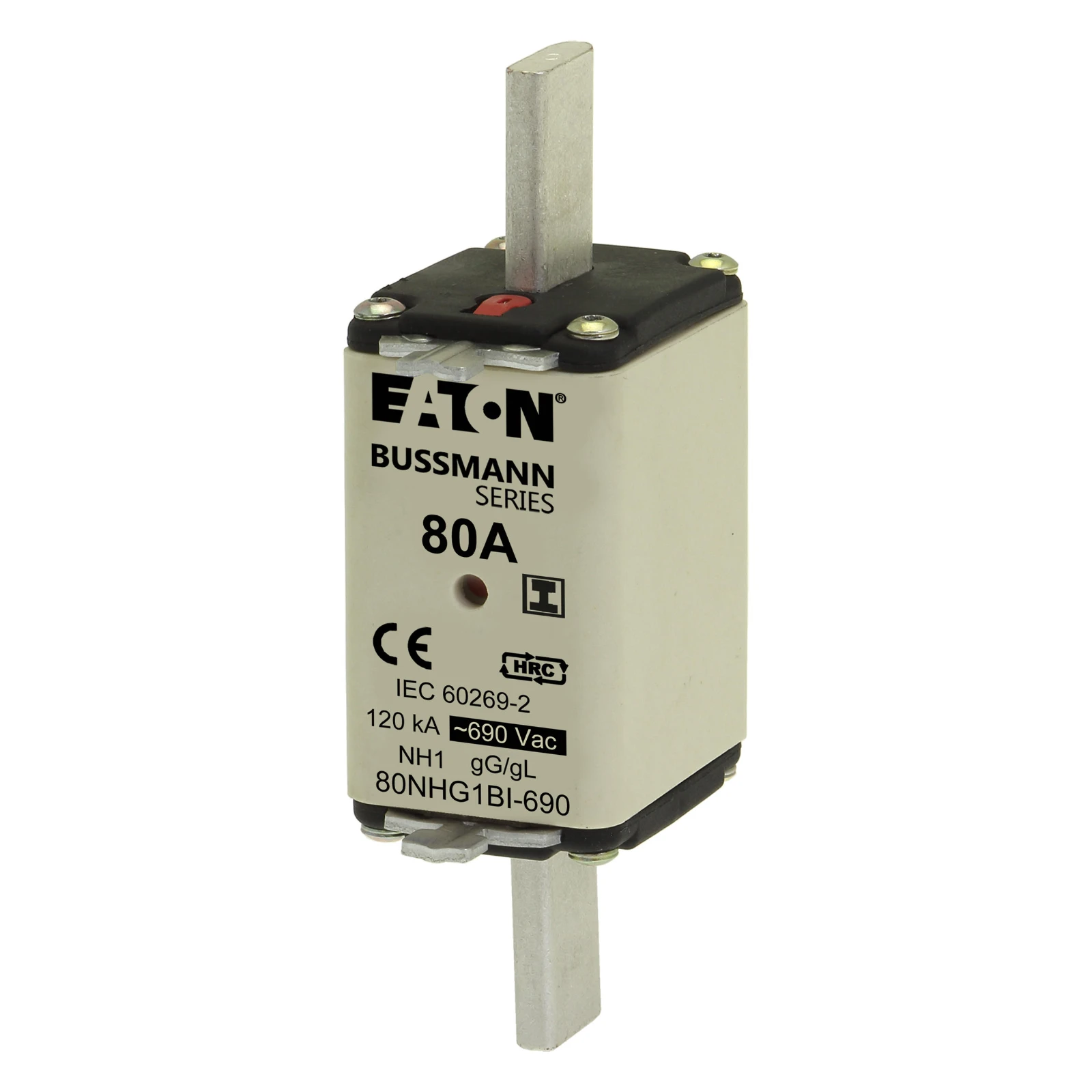 2544167 - Eaton NH FUSE 80A 690V  gG SIZE 1