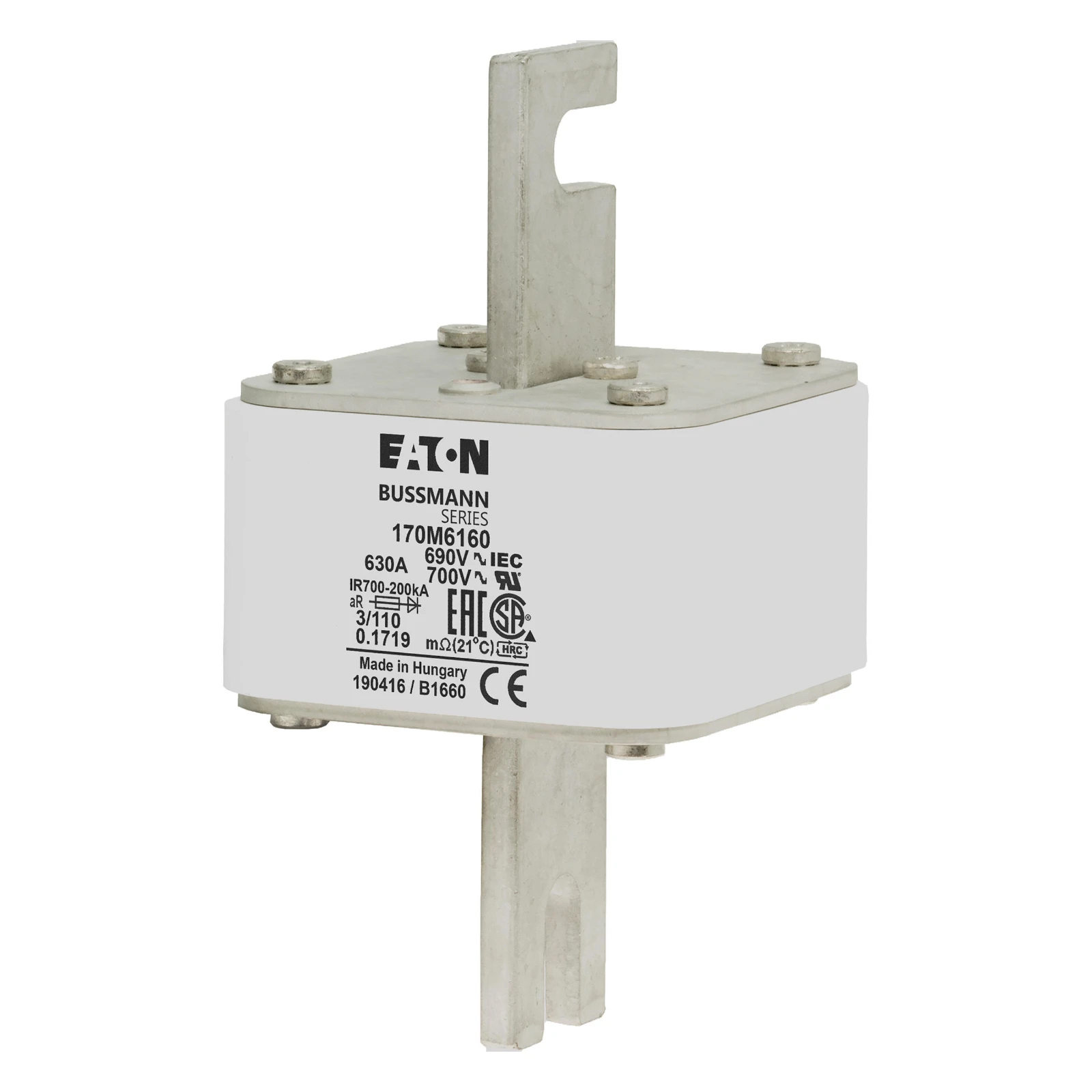 2538789 - Eaton FUSE 630A 690V 3/110 AR UC