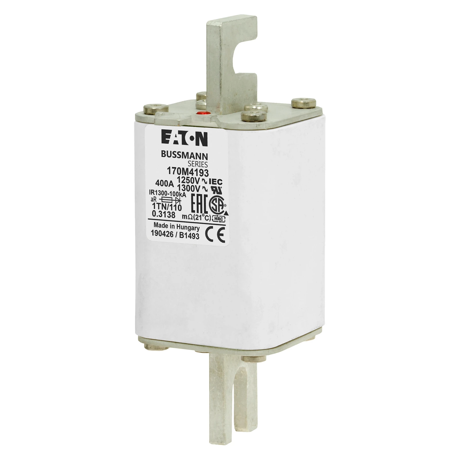 2538212 - Eaton FUSE 400A 1250V 1TN/110 AR CU