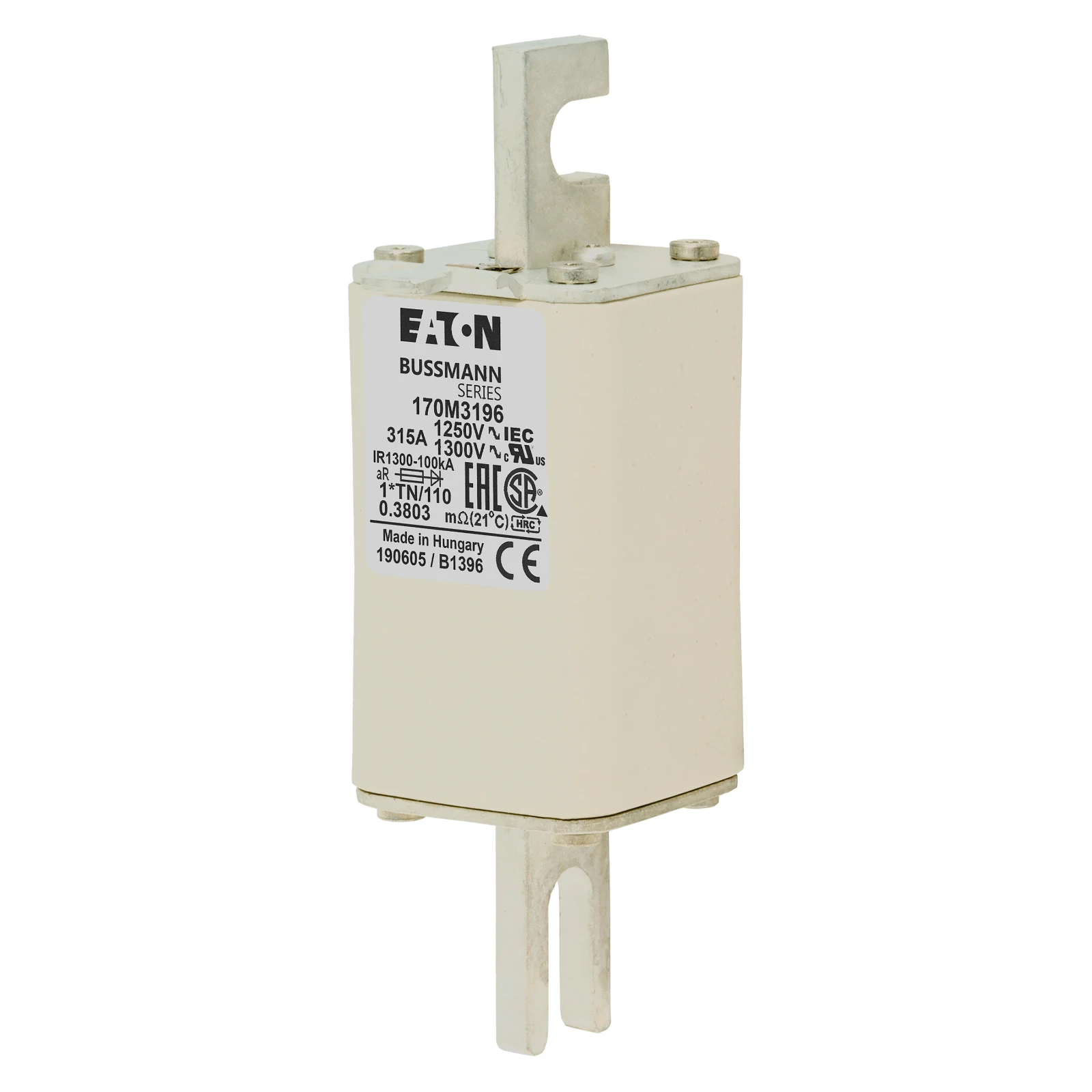 2537915 - Eaton FUSE 315A 1250V 1*TN/110 AR CU