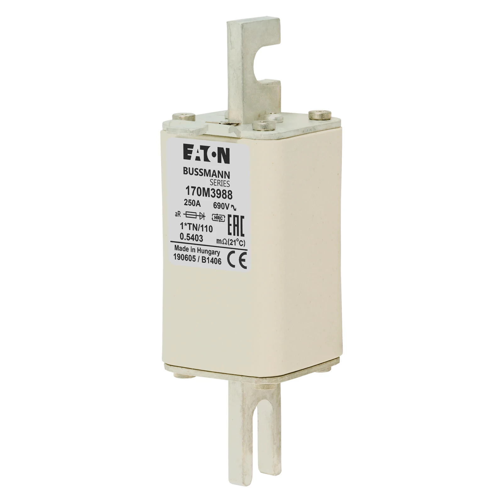 2538132 - Eaton FUSE 250A 1000V 1*TN/110 AR