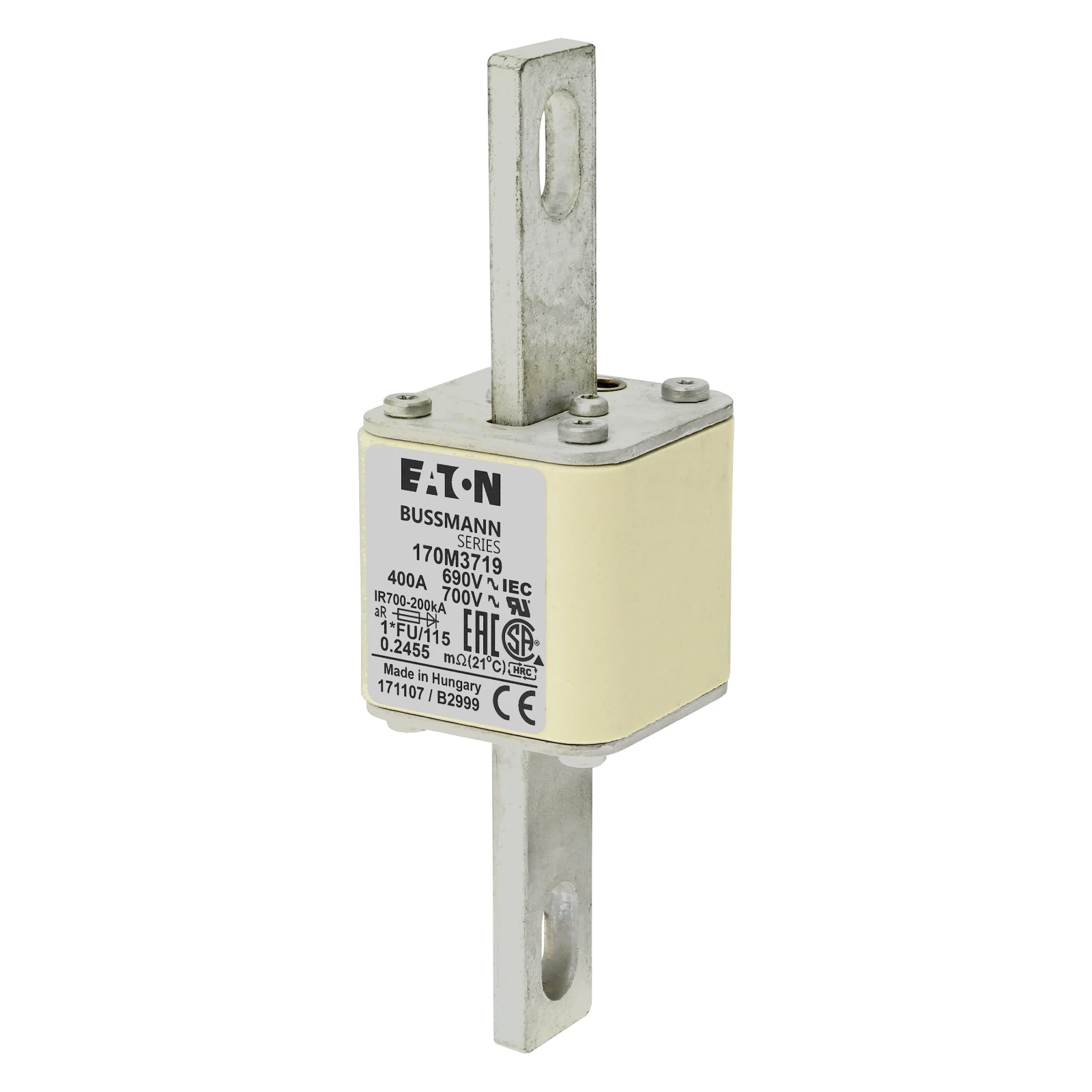 2538076 - Eaton FUSE 400A 690V 1*FU/115 AR UC