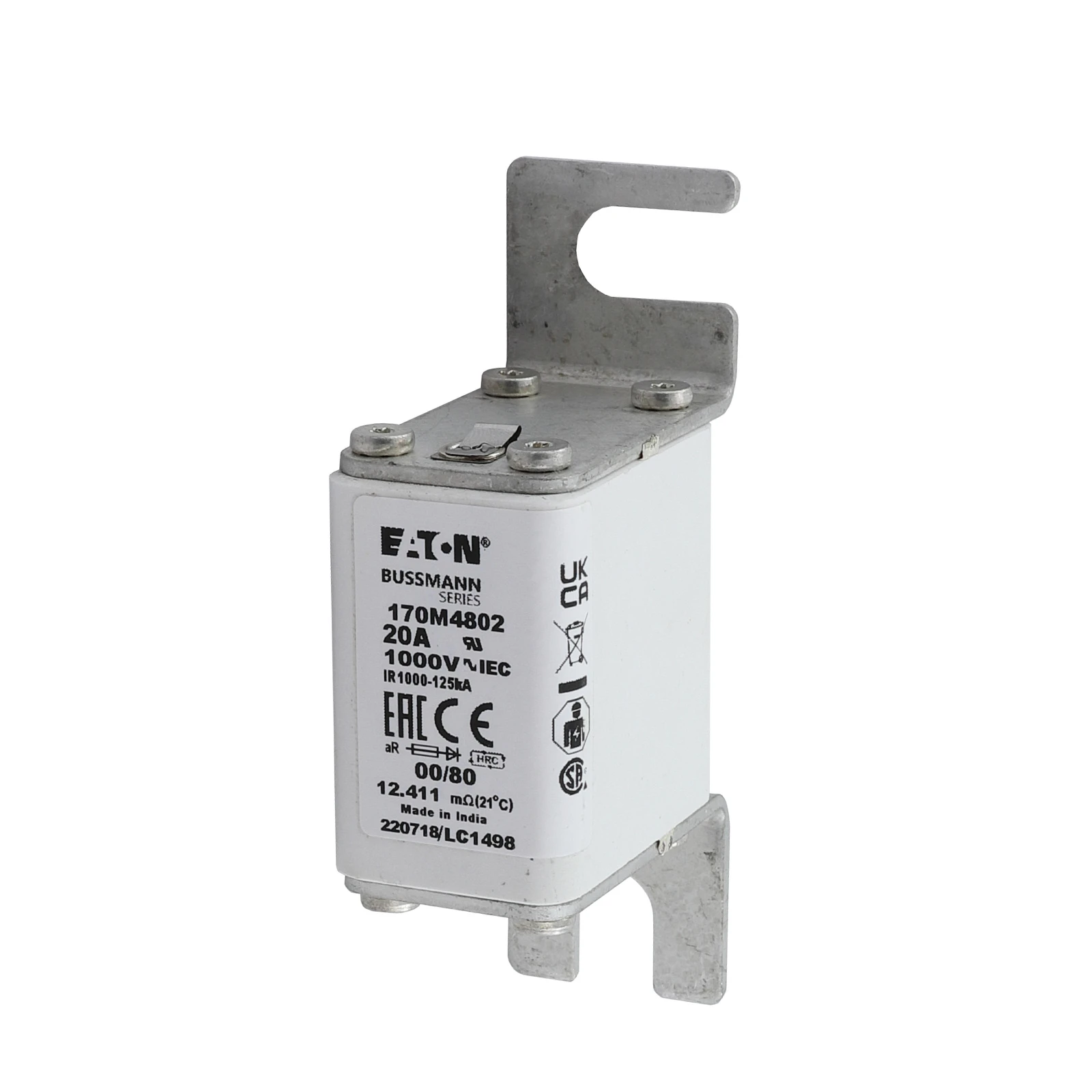 2538364 - Eaton FUSE 20A 1000V 00/80 AR