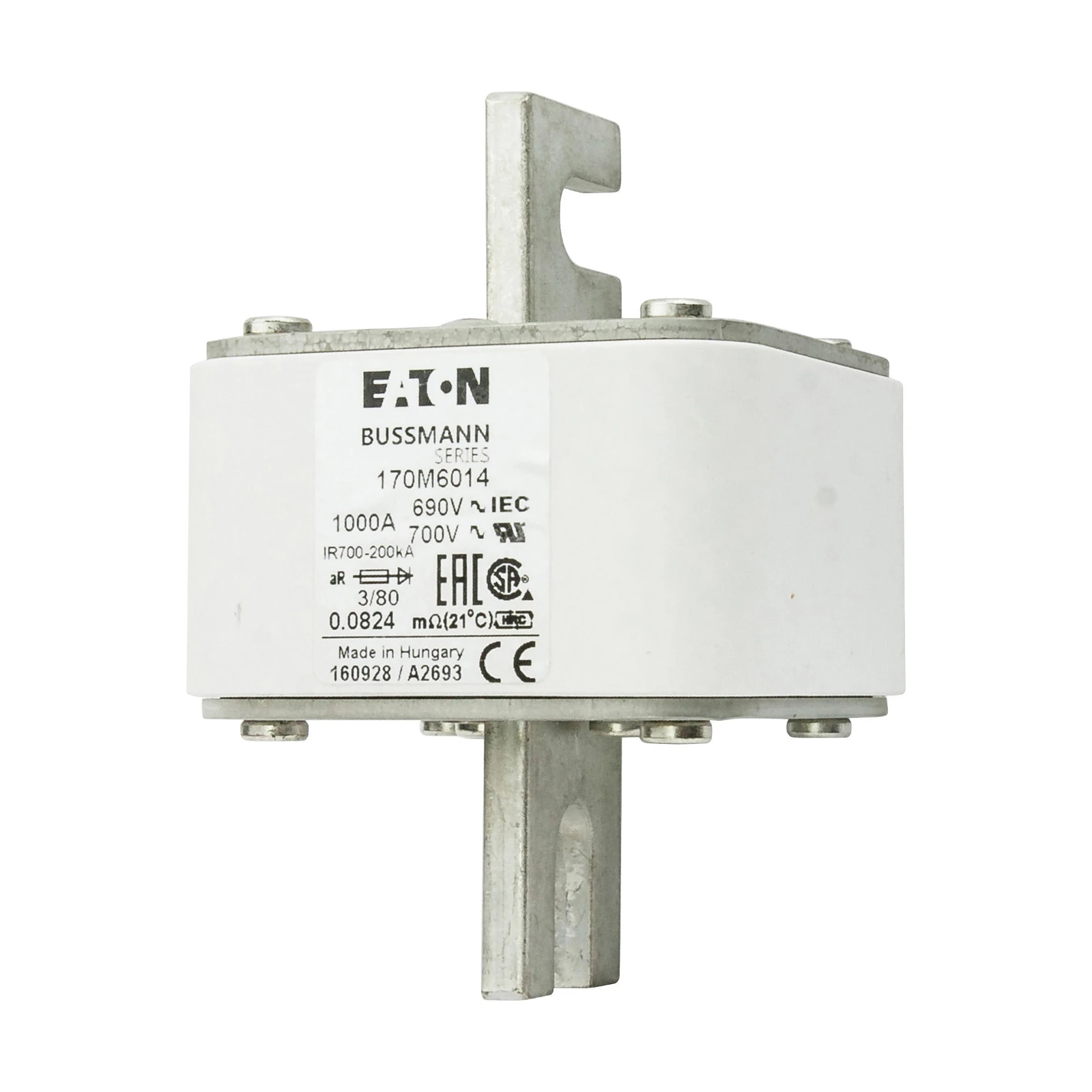 1157761 - Eaton FUSE 1000A 690V 3/80 AR UC