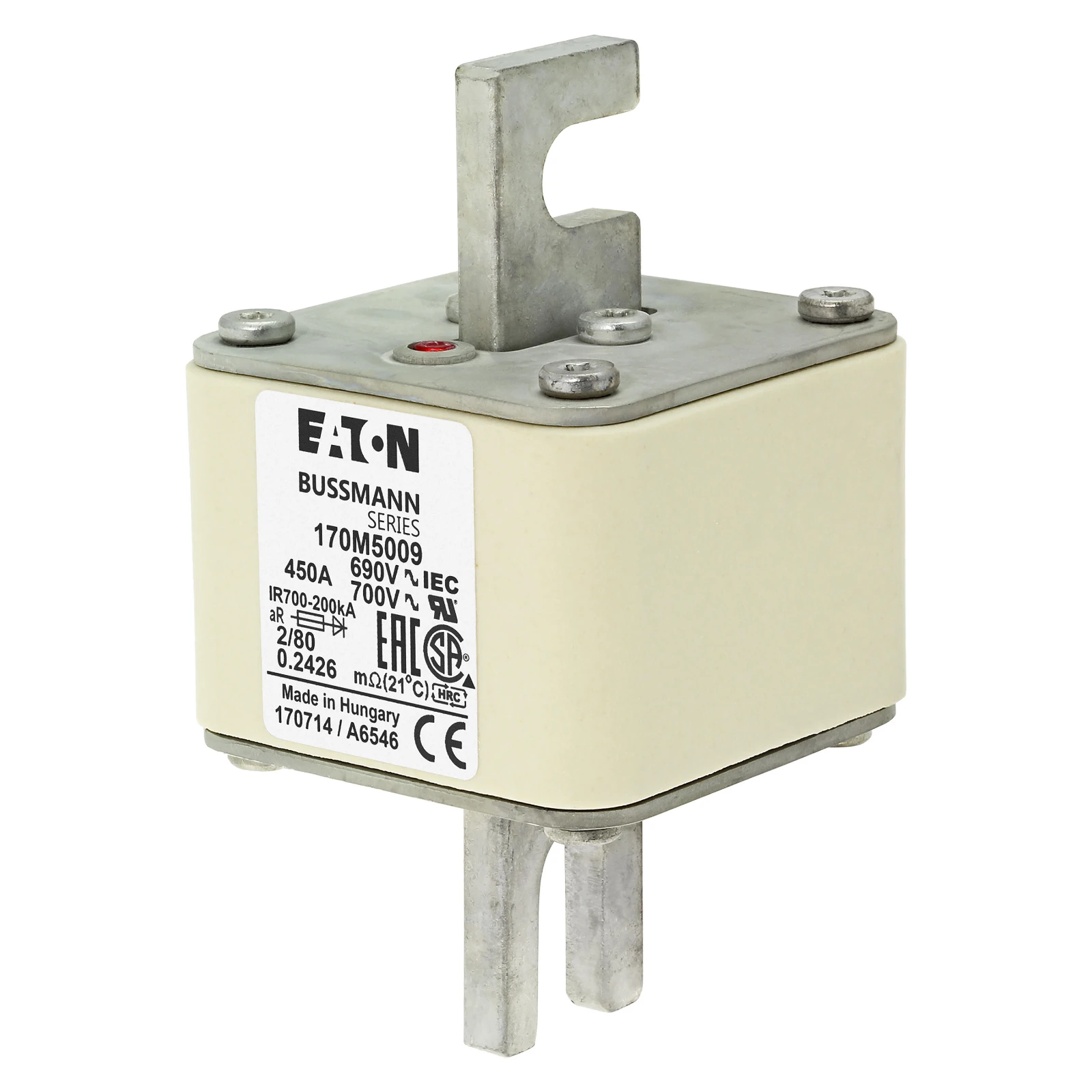 2538426 - Eaton FUSE 450A 690V 2/80 AR UC