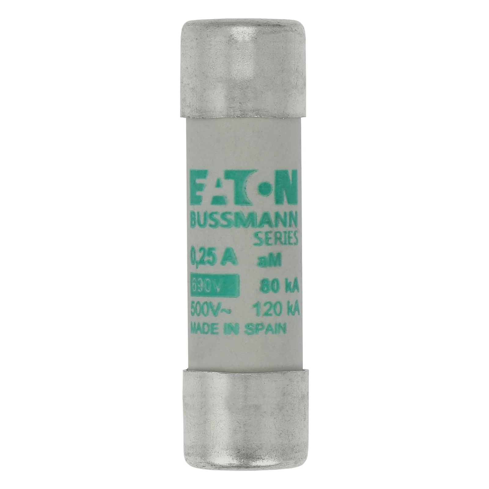 2262089 - Eaton Cylindrical FUSE 14x51 0.25A AM 690