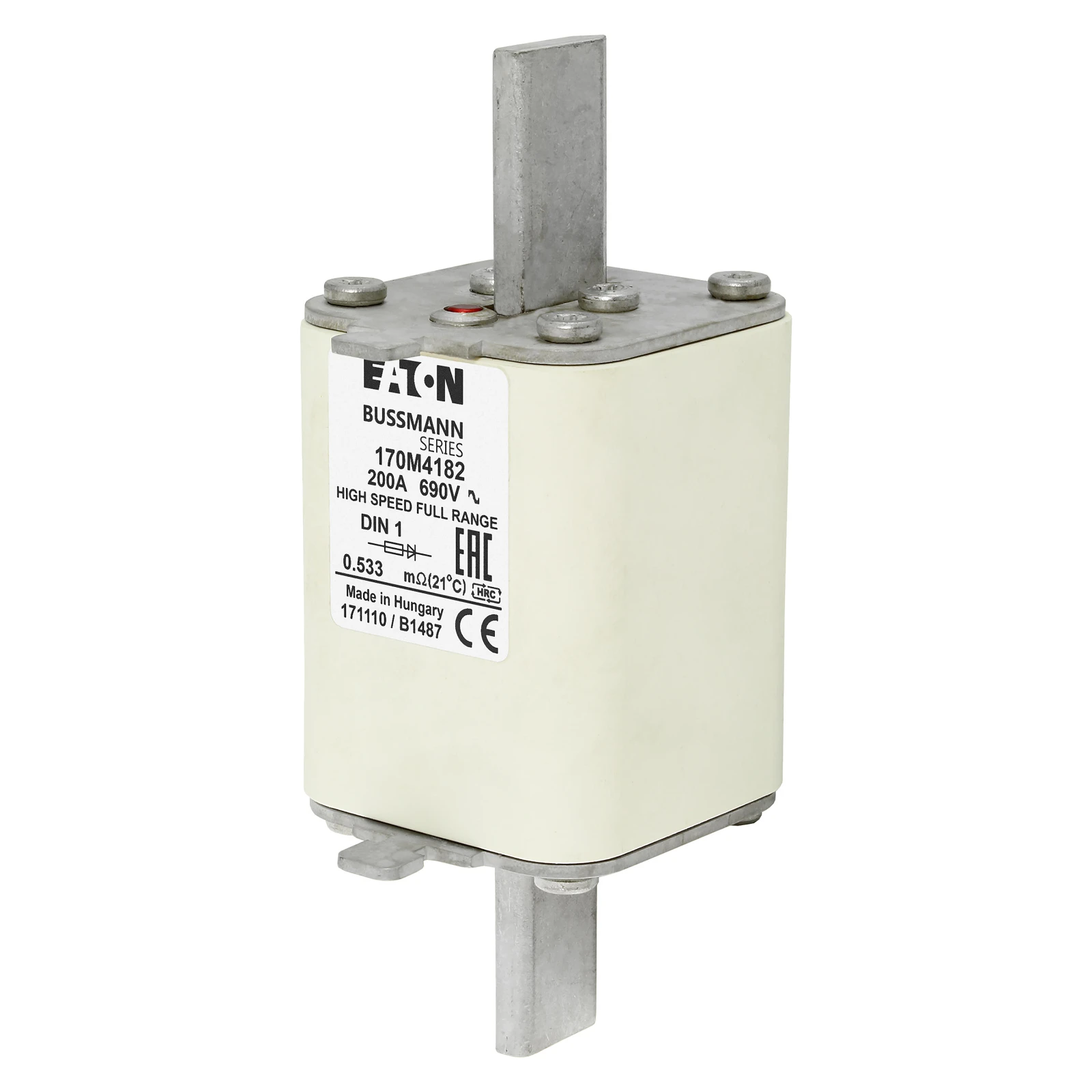 2538202 - Eaton FUSE 200A 690V DIN 1 GR