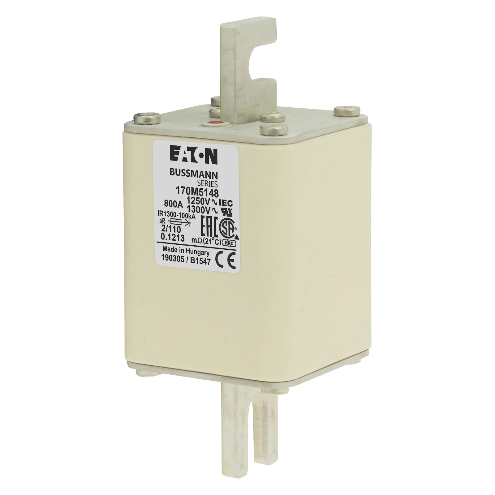 2538466 - Eaton FUSE 800A 1250V 2/110 AR CU