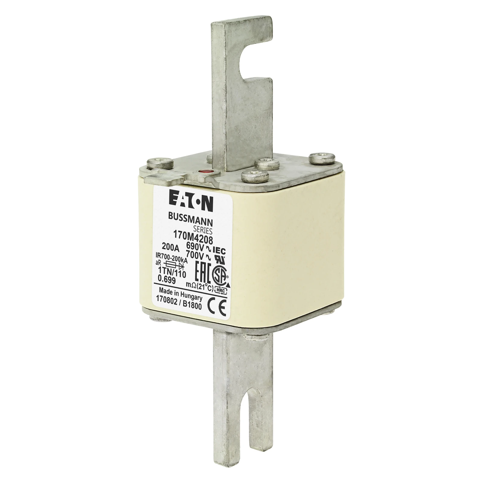 2538220 - Eaton FUSE 200A 690V 1TN/110 AR UC