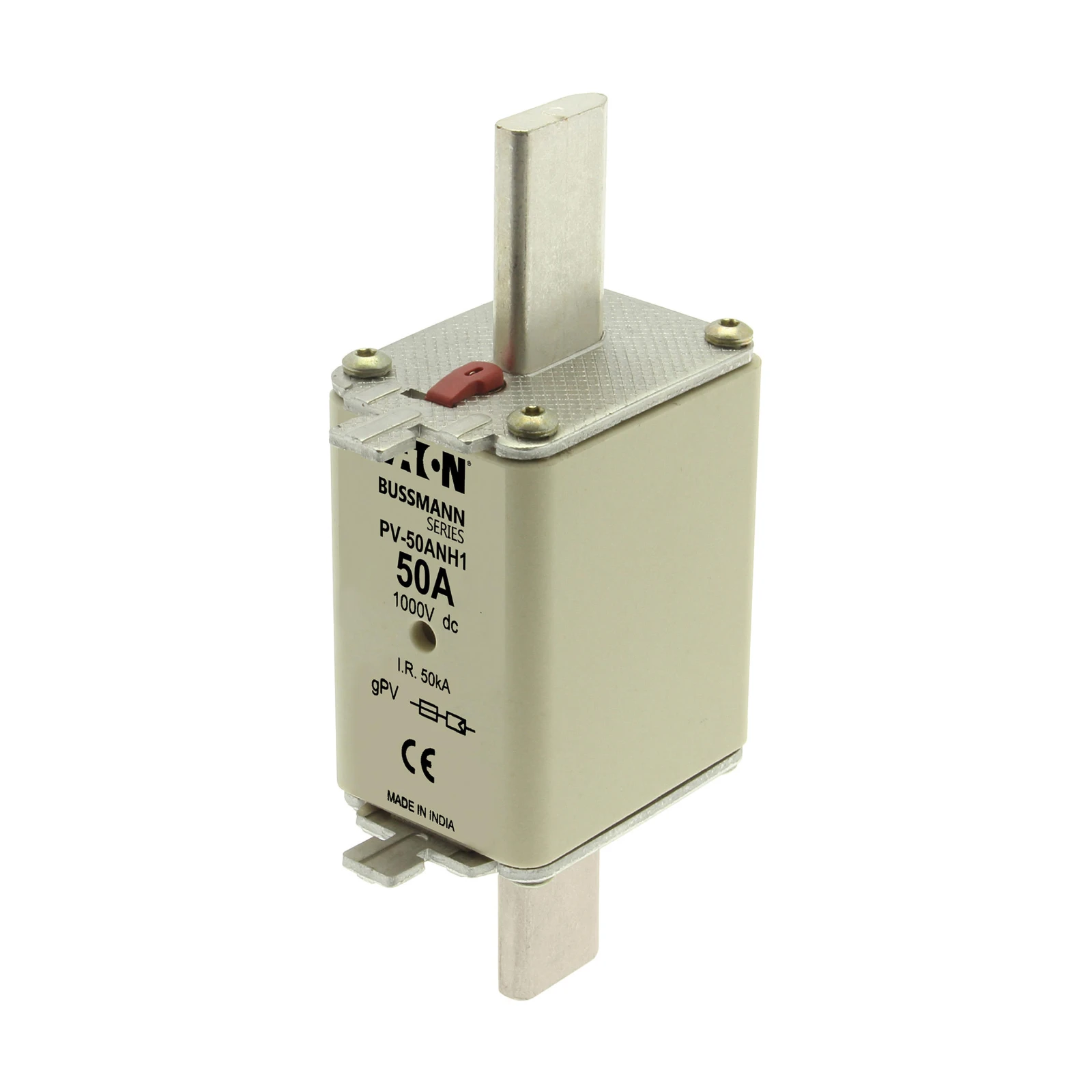 1237458 - Eaton FUSE 50A 1000V DC PV SIZE 1 DUAL IN