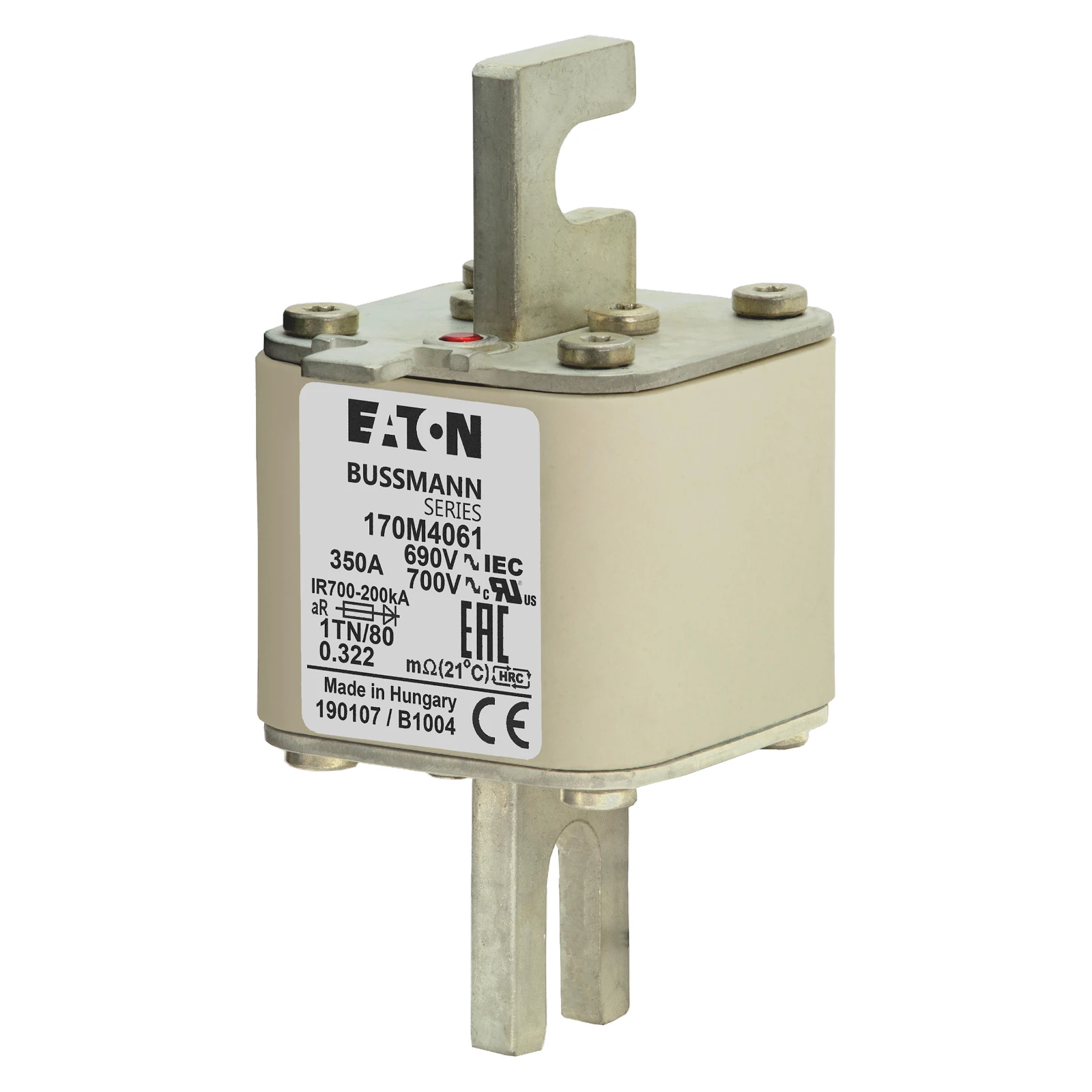 2538151 - Eaton FUSE 350A 690V 1TN/80 AR UC