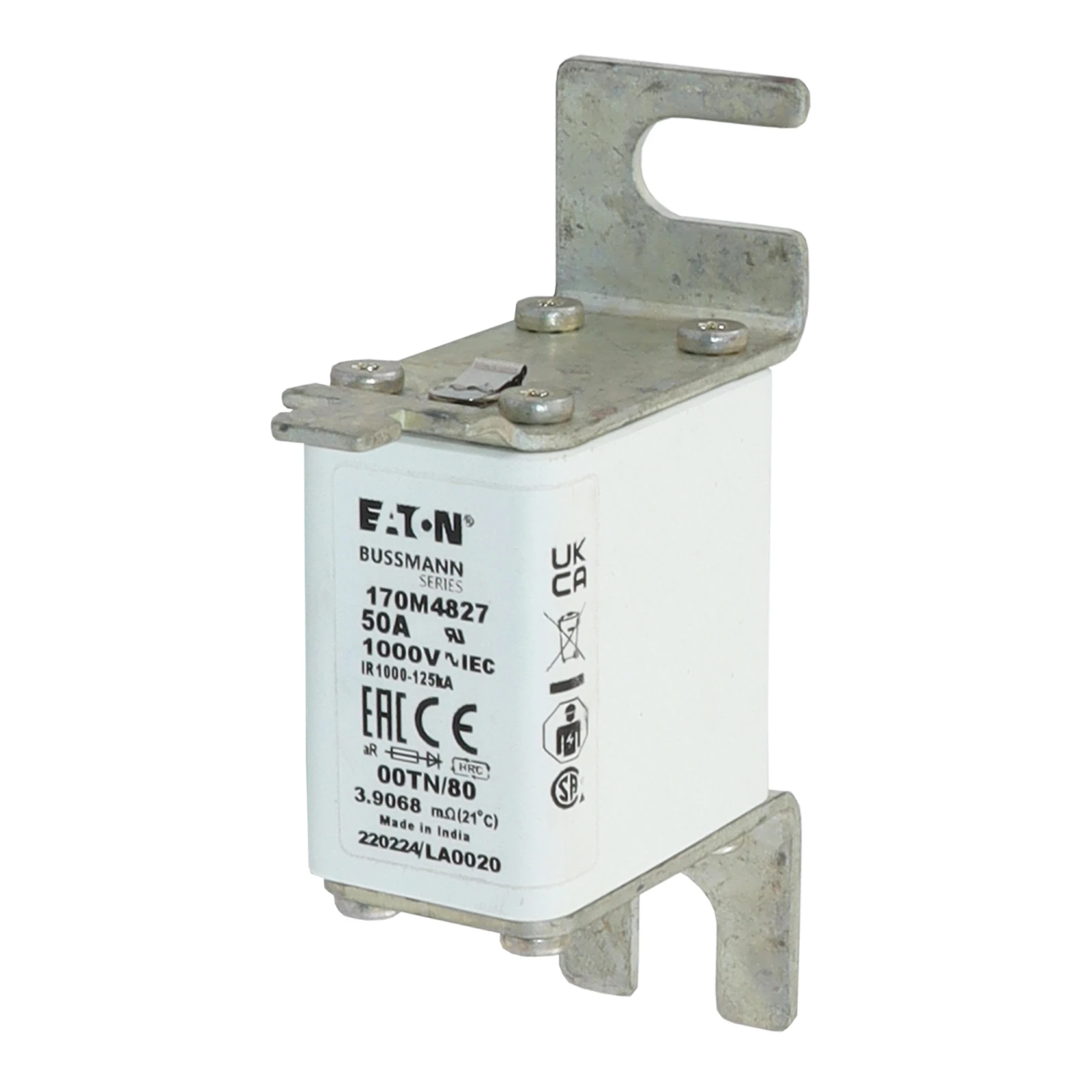 2538381 - Eaton FUSE 50A 1000V 00TN/80 AR