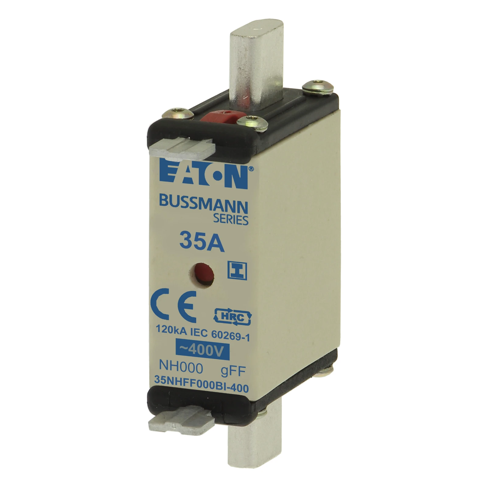 1300458 - Eaton EATON 35Amp 400V AC GFF 000 NH FUSE