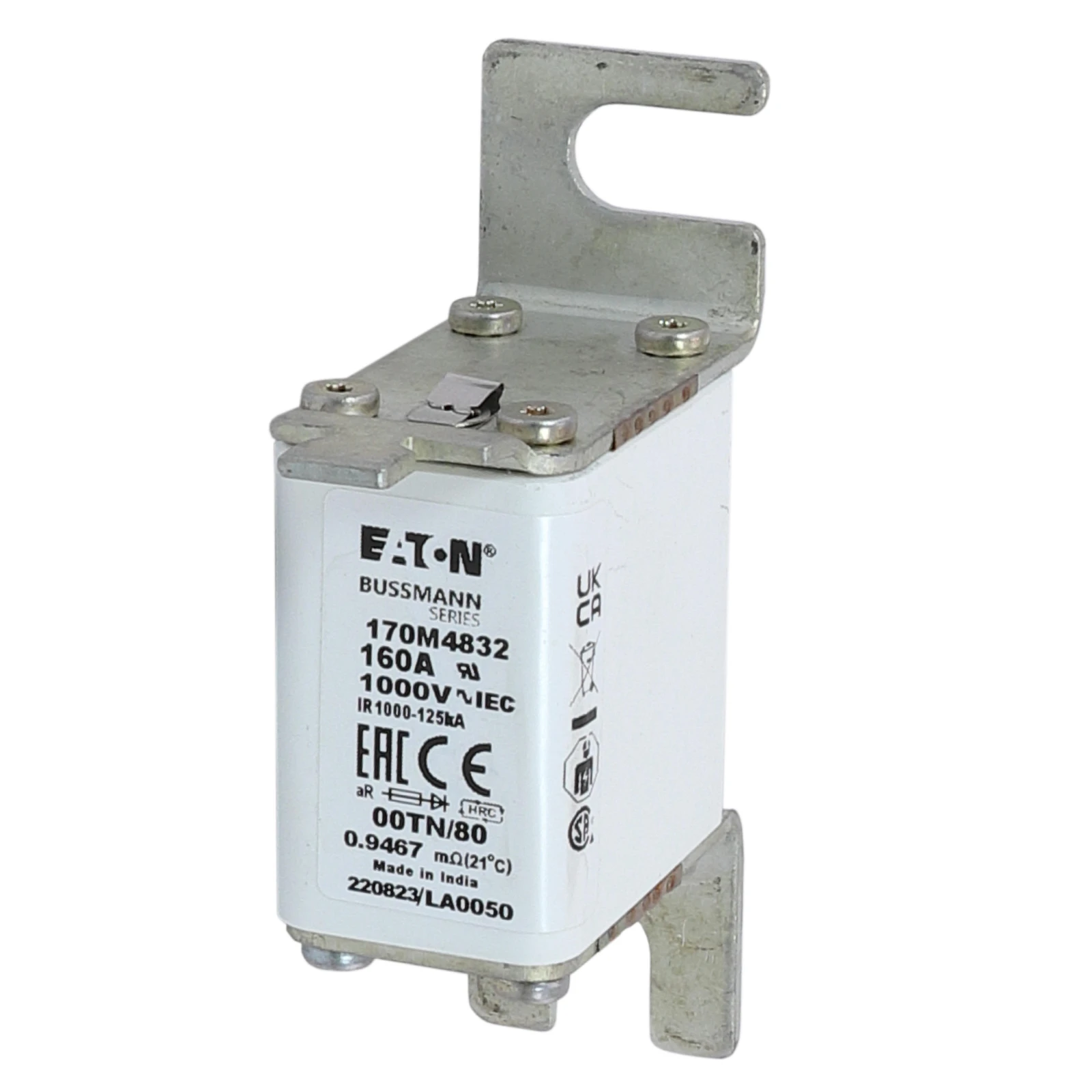 2538386 - Eaton FUSE 160A 1000V 00TN/80 AR