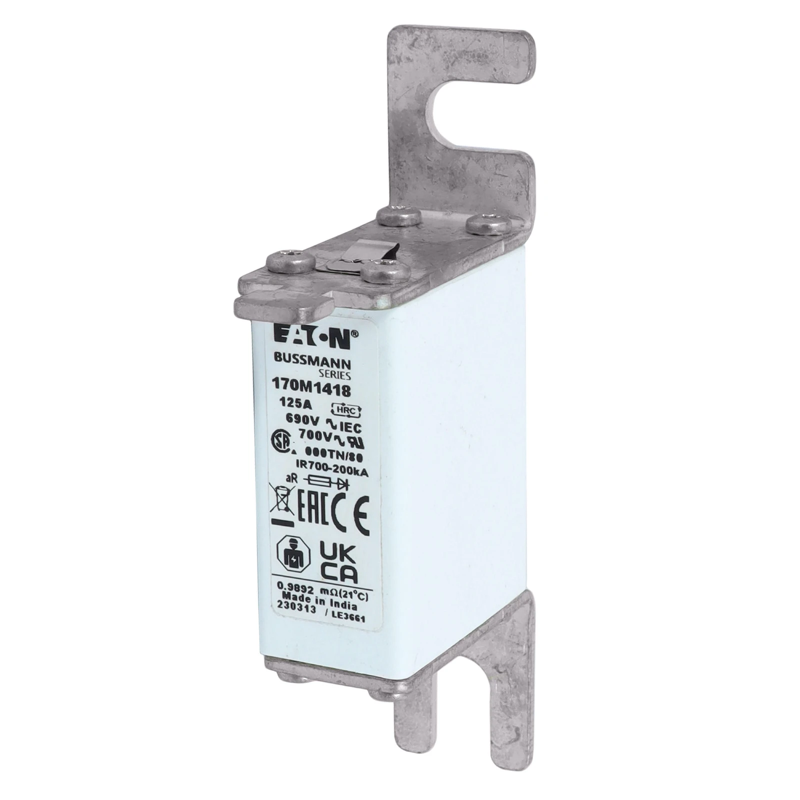 2537661 - Eaton FUSE 125A 690V 000TN/80 AR UC