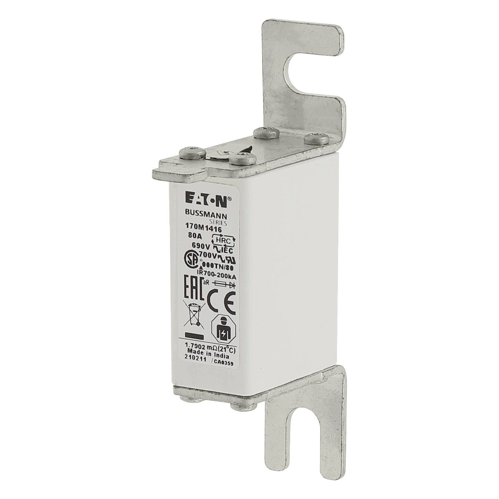 2537659 - Eaton FUSE 80A 690V 000TN/80 AR UC