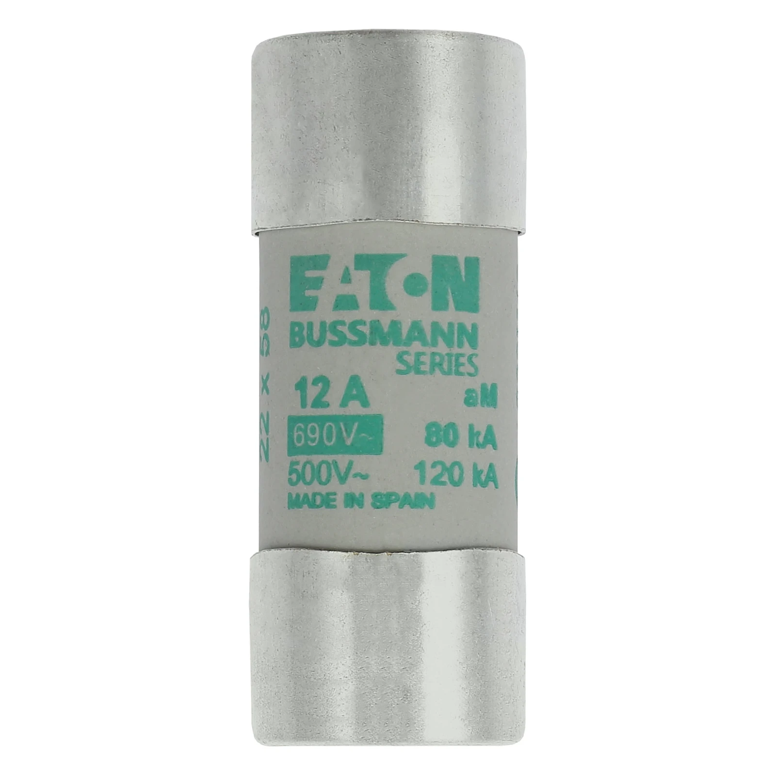 2262150 - Eaton CYLINDRICAL FUSE 22 x 58 12A AM 690