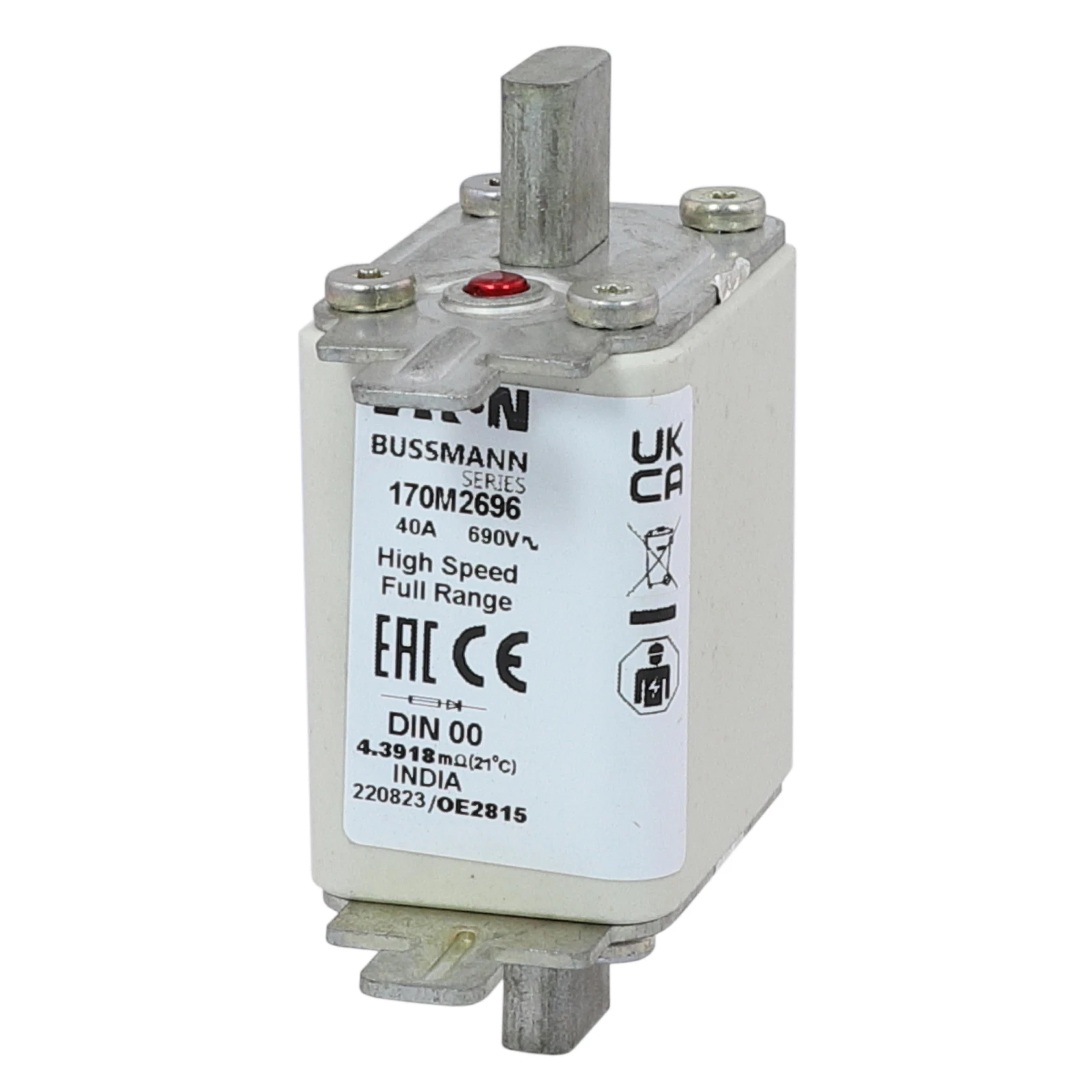 2537803 - Eaton FUSE 40A 690V DIN 00 GR