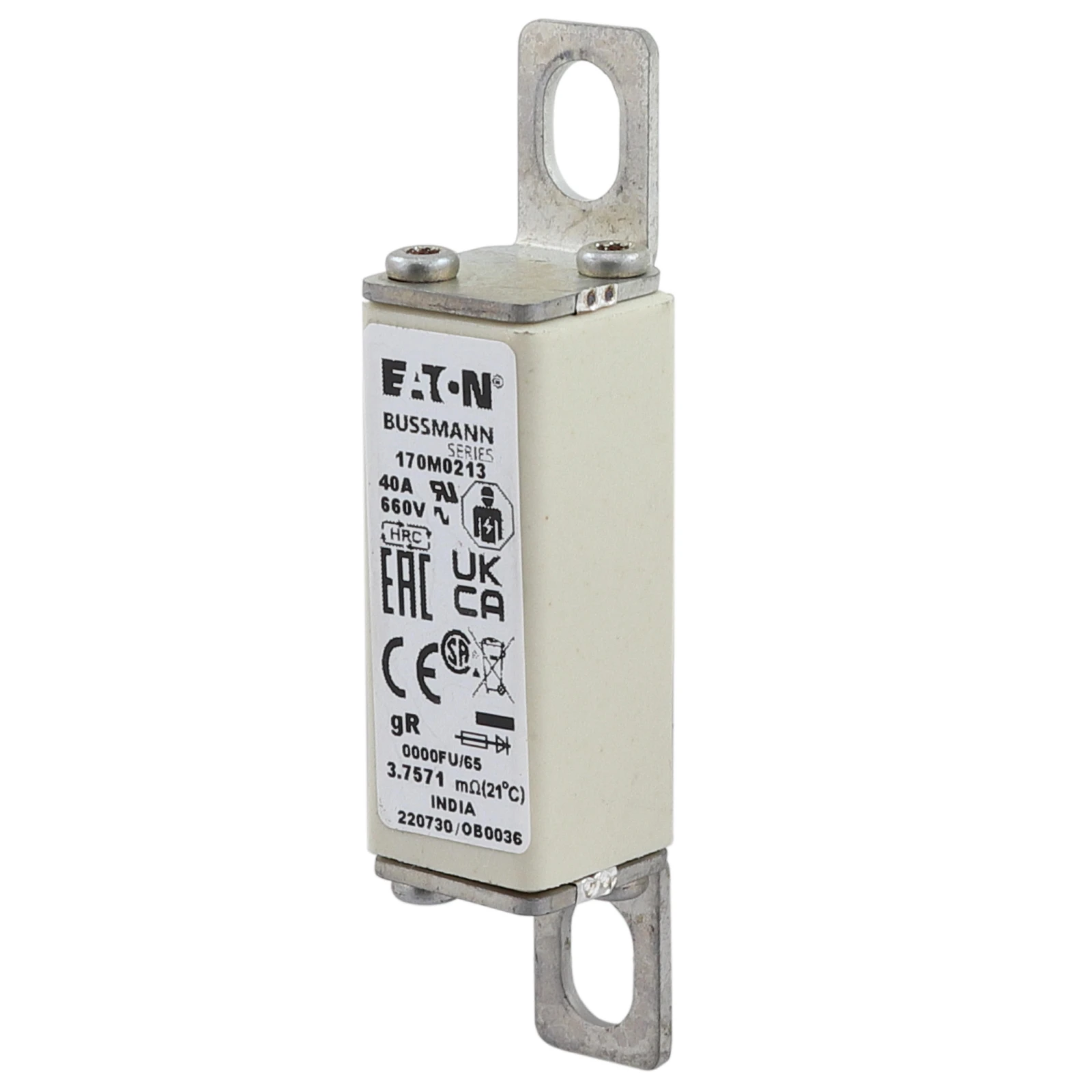 2537618 - Eaton FUSE 40A 660V 0000FU/65 GR UR