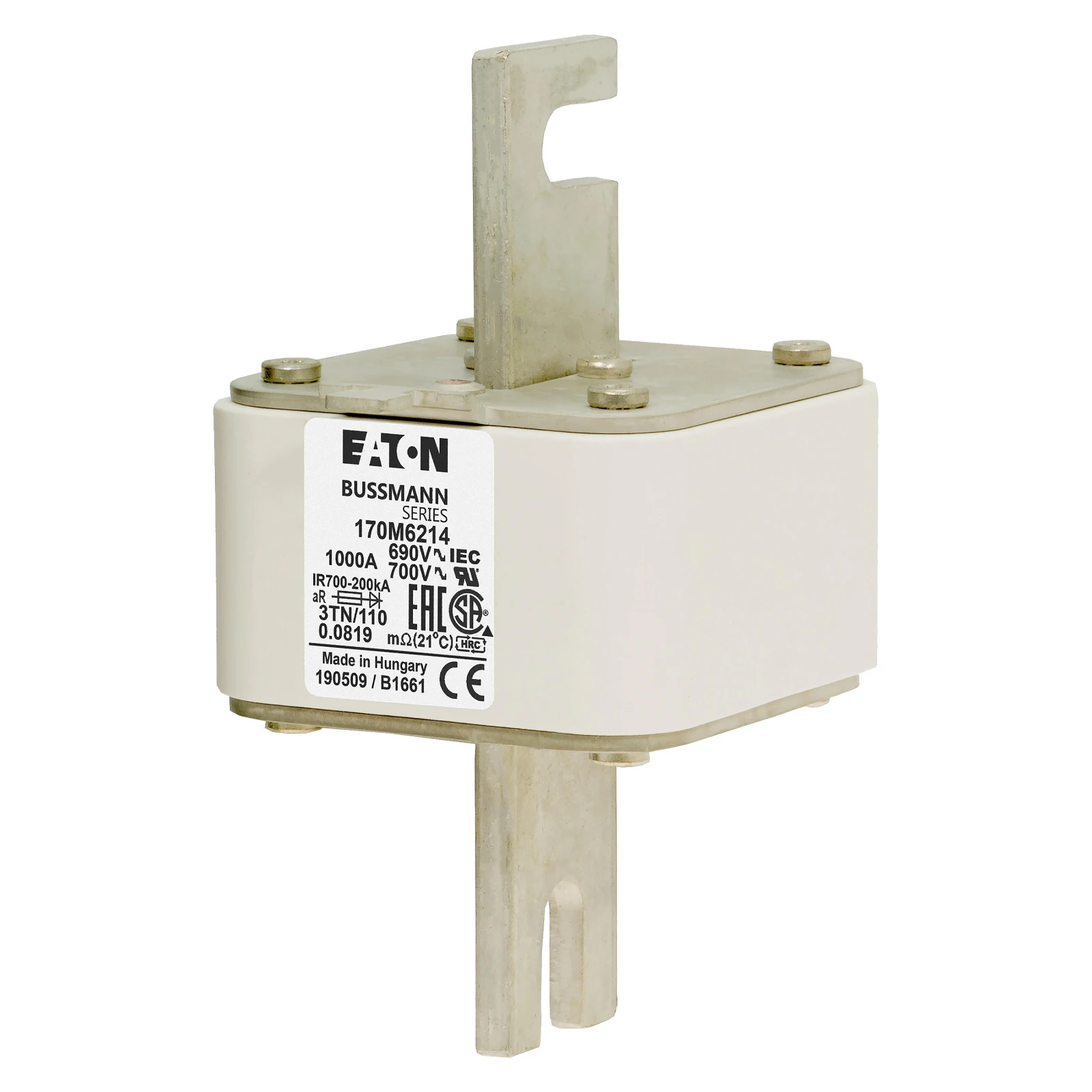 2538825 - Eaton FUSE 1000A 690V 3TN/110 AR UC