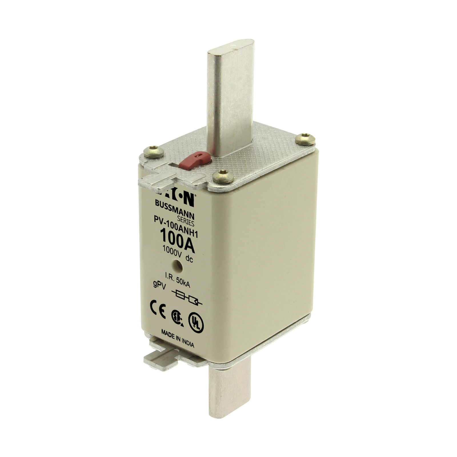 3034025 - Eaton FUSE 100A 1000V DC PV SIZE 1 DUAL I