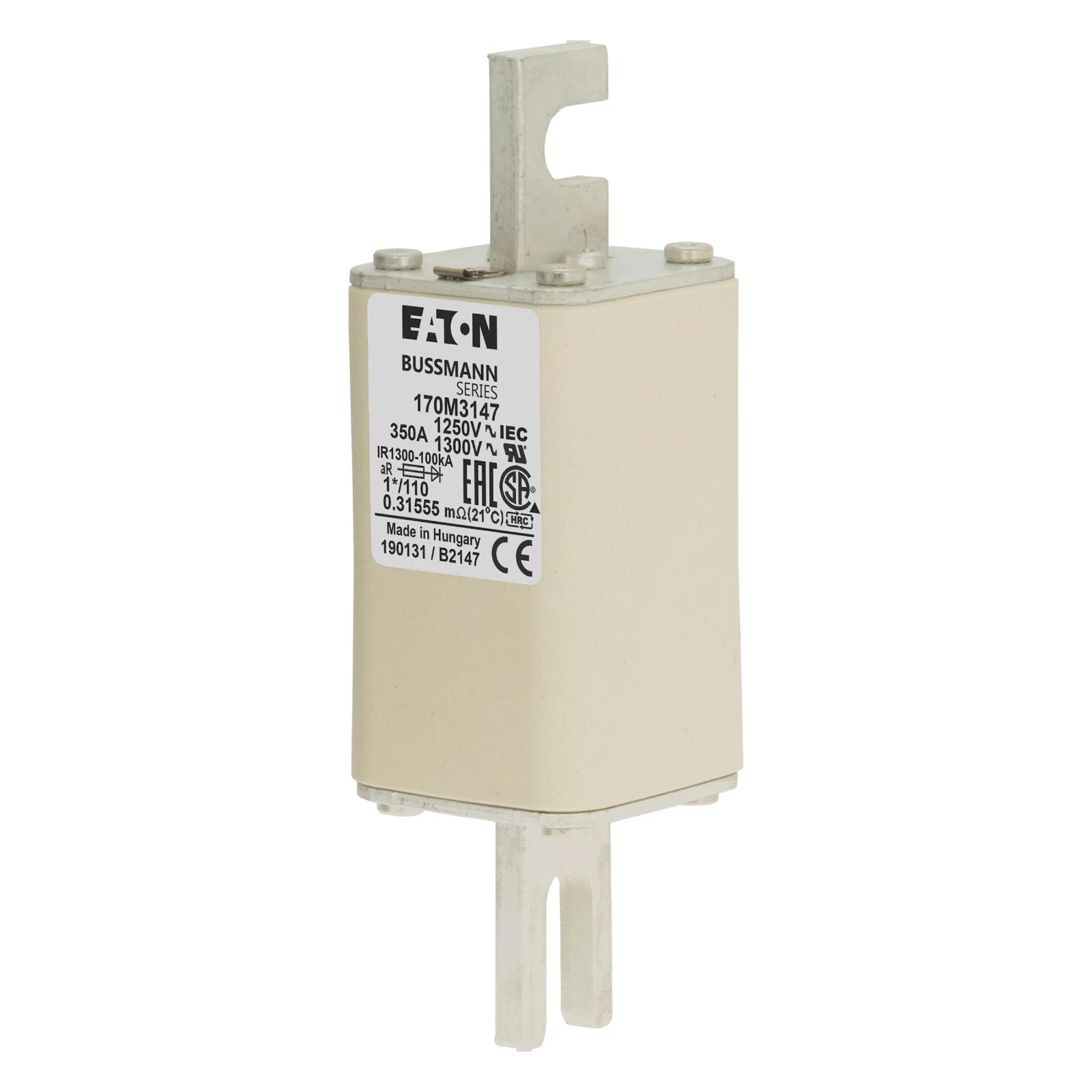 2537892 - Eaton FUSE 350A 1250V 1*/110 AR CU