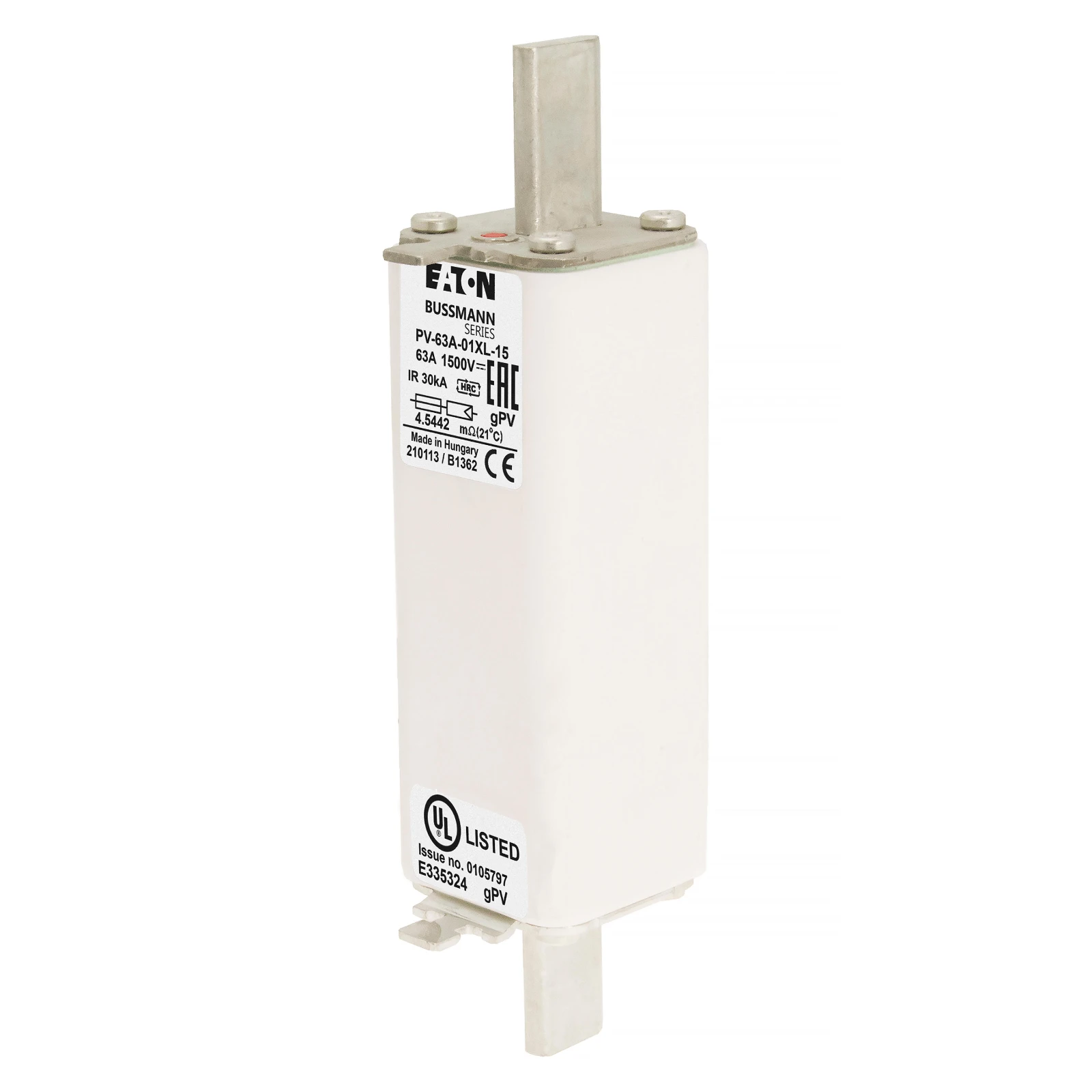 3034037 - Eaton FUSE 63A 1500V 1*XL PV