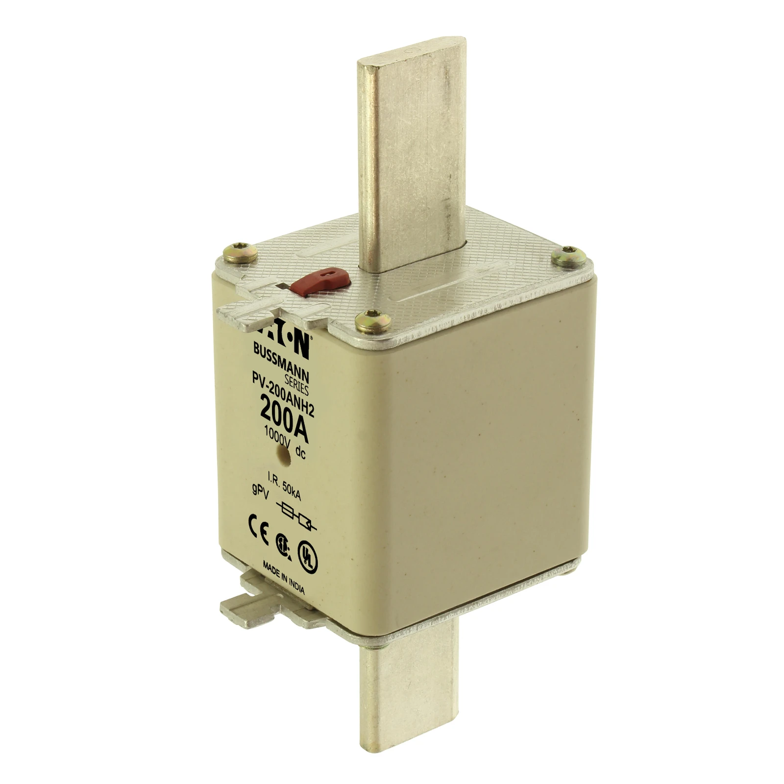 3034249 - Eaton FUSE 200A 1000V DC PV SIZE 2 DUAL I